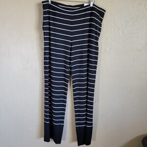 Zenergy by Chico's Mona Stripe Palazzo Pant Women's XL NWT